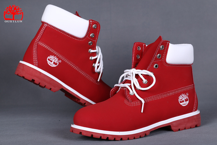 chaussures timberland femmes vente promo gril red